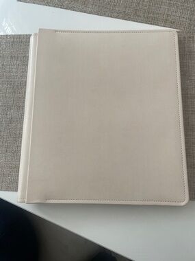 Creative Memories Cream Textured Photo Album Cover